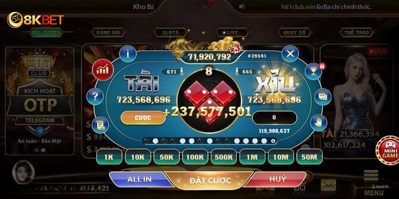 Chẵn Lẻ Tài Xỉu - Sản Phẩm Giải Trí Thú Vị Hấp Dẫn Nhất 4 Chẵn lẻ tài xỉu với cách chơi cược ô có tổng 8 điểm