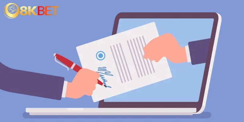 Hội viên cần đồng ý các quy định điều khoản điều kiện 8KBET khi tham gia  